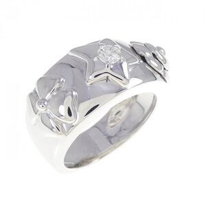 Chanel Three Symbols 750 White Gold Diamond Ring